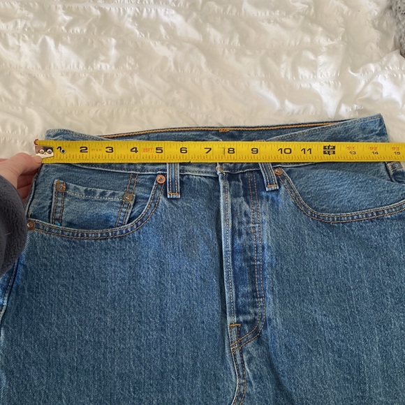 LEVI'S
Deconstructed Denim Skirt size 27 “ waist cowboy cowgirl country jean - Picture 13 of 14